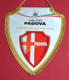 Fanion (protocol-oficial sezonul 2017/2018) fotbal - CALCIO PADOVA (ITALIA) - dimensiuni mari 33x26 cm