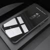 Husa Samsung Galaxy S9 Plus, Back Glass, husa cu sticla securizata pe spate de culoare neagra