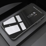 Husa Samsung Galaxy S8, Back Glass, husa cu sticla securizata pe spate de culoare neagra