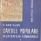 C8786N Cărțile populare &icirc;n literatura rom&acirc;nească, II, Epoca influenței grecești de N Cartojan, 1938