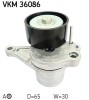 SKF VKM 36086 rola intinzator,curea transmisie