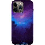 Husa compatibila cu Apple iPhone 13 Pro Max model Dark side, Silicon, TPU, Viceversa, Transparent, Carcasa