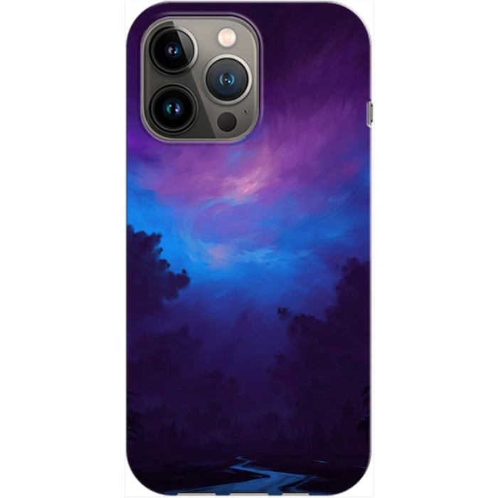 Husa compatibila cu Apple iPhone 13 Pro Max model Dark side, Silicon, TPU, Viceversa