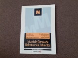 Carte Dan Branzei - 10 ani de olimpiade balcanice ale juniorilor, Editura Paralela 45, 2007, 166 pagini, Matematica