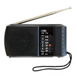 Radio portabil ICF8, FM/AM, slot casti, LED