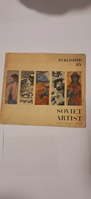 Carte published by soviet artist