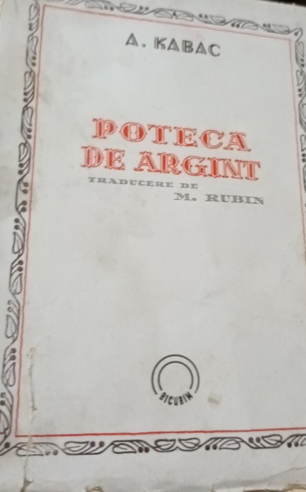 POTECA DE ARGINT A.KABAC