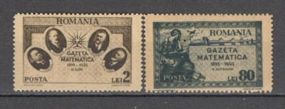 Romania.1945 50 ani Gazeta Matematica ZR.110 foto