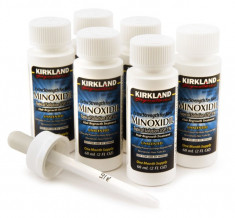 Minoxidil 5% Kirkland Solutie impotriva caderii parului -Pachet 6 LUNI foto