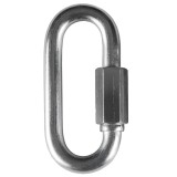 Carabina rapida, din otel zincat, Cablero CD061L06U, grosime 6 mm, 2 bucati
