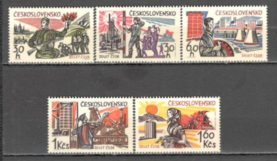 Cehoslovacia.1965 20 ani eliberarea XC.379 foto