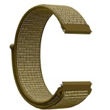 Curea material textil, compatibila cu Huawei Watch GT 2 Pro, Telescoape QR, 22mm, Tan Brown
