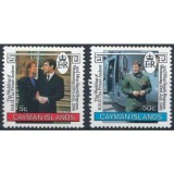 Insulele Cayman 1986 - Royal Wedding, regalitate britanica, serie neuzata
