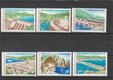 ROMANIA 1978 LP 951 HIDROCENTRALE SERIE MNH