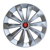 Set 4 Capace Roti 15 inchi (R15) Fame Gri, Compatibile Cu Suzuki, Autohelix MSA