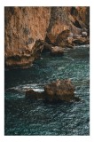 Tablou Canvas Peisaj Marin cu St&acirc;nci la Amurg, 26 x 39 cm, CMCLASS