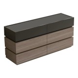Cumpara ieftin Comoda TV Sonlen Pako World Sonoma 120x40x72 cm