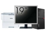Pachet Calculator Second Hand LENOVO M710T Tower, Intel Core i3-6100 3.70GHz, 8GB DDR4, 128GB SSD, DVD-ROM + Monitor 19&amp;quot; &amp; Imprimanta Brother HL-