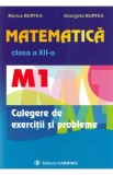 Matematica - Clasa 12 M1 - Culegere de exercitii si probleme - Marius Burtea, Georgeta Burtea