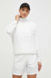 Cumpara ieftin Adidas Originals geaca femei, culoarea alb, de tranzitie, IR5282