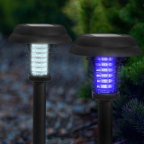 Capcană solară UV pentru insecte + funcție lampă - cu țăruș pentru fixare 55660B