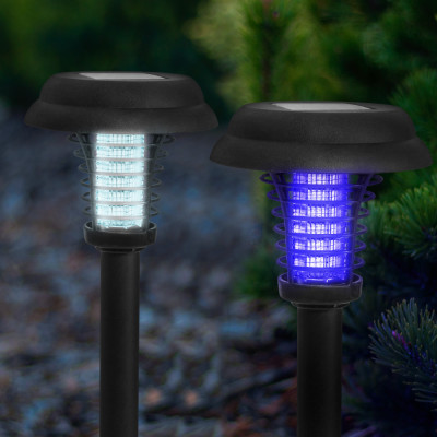 Capcana solara UV pentru insecte + functie lampa - cu tarus pentru fixare Best CarHome foto