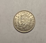 Cipru 9 Nine Piastres 1938 Aunc Unc Piesa Frumoasa