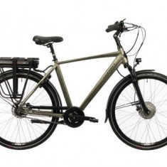 Bicicleta Electrica Corwin 28327, roti 28 Inch, cadru 530mm, 7 Viteze, motor250 W, Gri