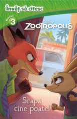 Disney. Invat sa citesc. Zootropolis. Scapa cine poate (nivelul 3)/*** foto