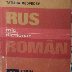 MIC DICTIONAR RUS-ROMAN-TATIANA MEDVEDEV