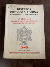 Biserica Ortodoxa Romana Anul LXXVI 5-6 1958 foto