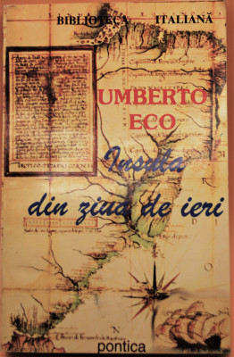 Umberto Eco - Insula din ziua de ieri foto