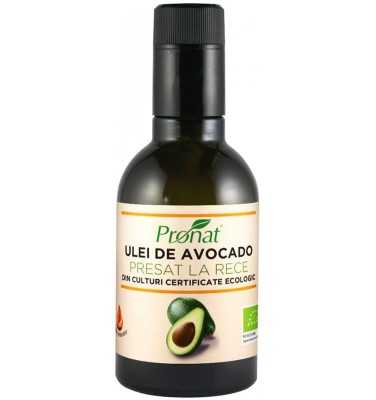 Ulei de Avocado Presat la Rece Bio Pronat 250ml foto