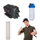 Cumpara ieftin Pachet pompa hidrofor Grundfos SCALA 2 3-45 cu filtru apa