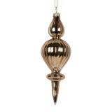 Cumpara ieftin Set 6 ornamente brad Craciun sticla aurie &Oslash; 5x15 cm