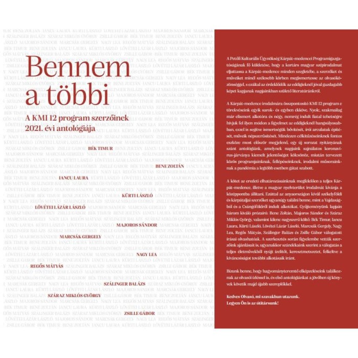 Bennem a t&ouml;bbi - B&eacute;k Timur-Bene Zolt&aacute;n-Iancu Laura-K&uuml;rti L&aacute;szl&oacute;-L&ouml;v&eacute;tei L&aacute;z&aacute;r L&aacute;s