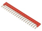 Punte cu șuruburi roșie 20 piste, 6mm