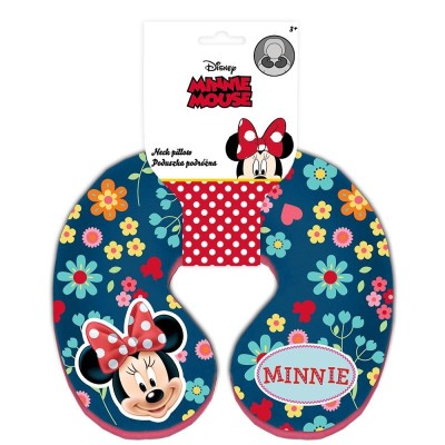 Perna suport pentru gat Minnie Mouse, roz foto