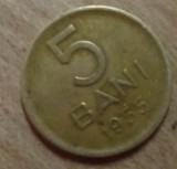 MNDRO20 monede Romania 5 bani 1955