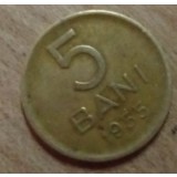 MNDRO20 monede Romania 5 bani 1955