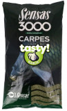 Sensas Hrană 3000 Carp Tasty 1kg Usturoi