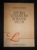 Stefan Ciobanu - Istoria literaturii romane vechi