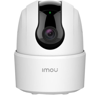 Camera de supraveghere Wi-Fi, cu microfon, comunicare bidirectionala, detectie umana, stocare microSD, aplicatie pentru mobil, alb foto