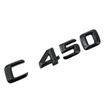 Emblema C 450 pentru spate portbagaj Mercedes, Negru