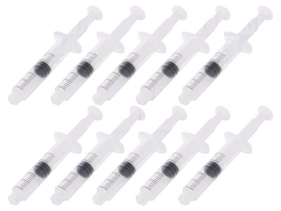 Seringi 5ml Luer Lock transparente foto