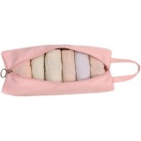 Geant&Auml; depozitare haine mici, lenjerie, cosmetice, impermeabil&Auml;, cu m&Atilde;&cent;ner, 10x20x3 cm, roz