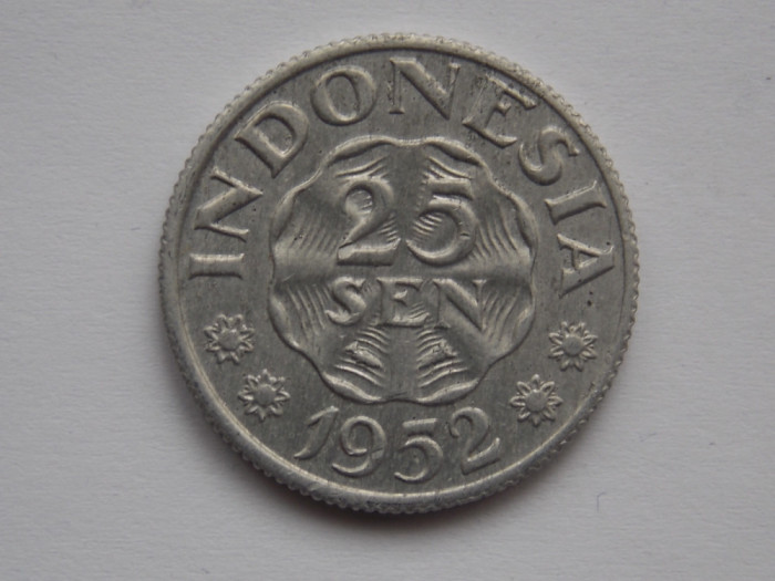 25 SEN 1952 INDONEZIA