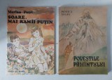 Lot 2 carti povesti anii 80: Soare, mai ramii putin (1985) si Povestile Pamintului (1988)