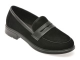 Mocasini GRYXX negri, 37718, din piele intoarsa