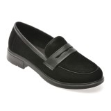 Mocasini GRYXX negri, 37718, din piele intoarsa